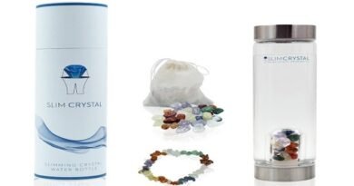 MarketShoppy Slimming Crystal Water Bottles